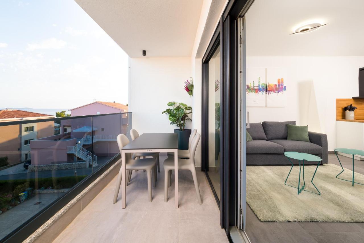 Luxury Apartment- Balcony- Private Rooftop And Jacuzzi- Common Pool Trogir Exterior foto